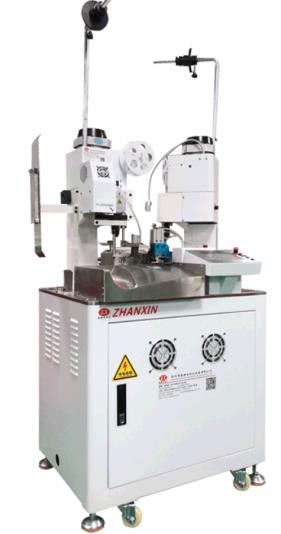 展新新能源全自动双头端子机怎么调试?