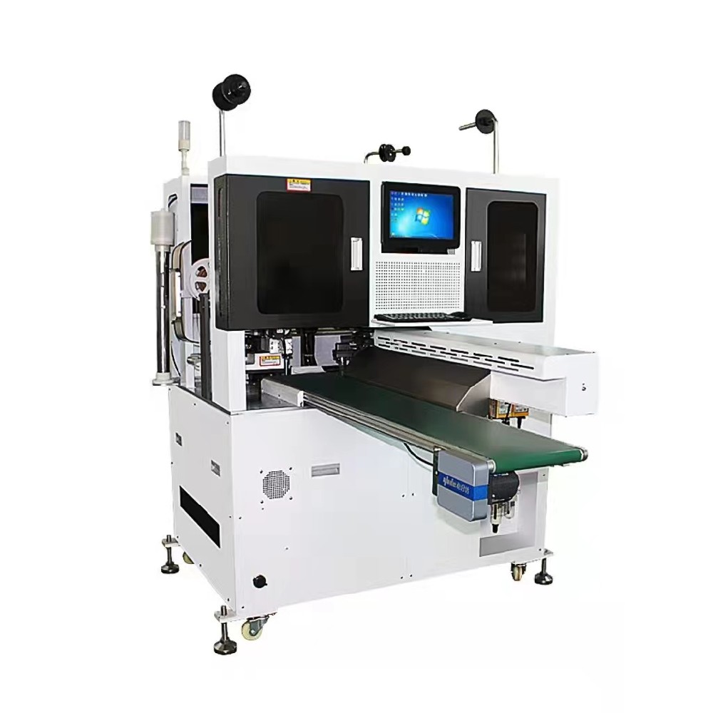 全自动穿号码管端子压接机